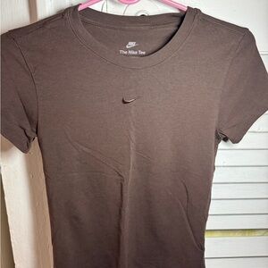 Nike brown soft tee